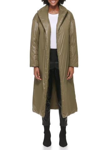 Оливковая (хаки) зимняя куртка Calvin Klein