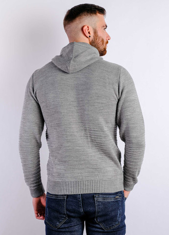 Светло-серый демисезонный свитер Time of Style