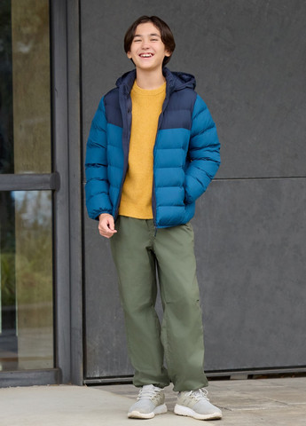 Синя зимня куртка Uniqlo