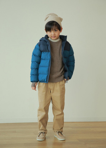 Синя зимня куртка Uniqlo