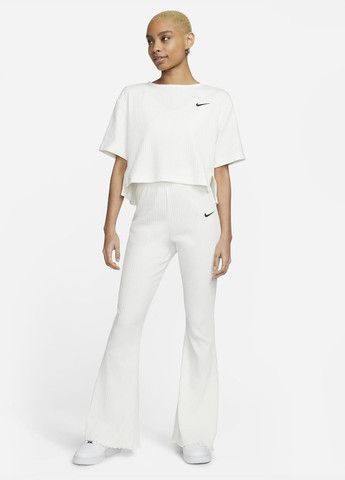 Брюки DV7868-133 Nike Sportswear High-Waisted Ribbed Jersey Pants (319358970)