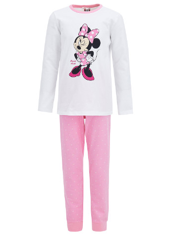 Светло-розовая всесезон пижама лонгслив + брюки DeFacto