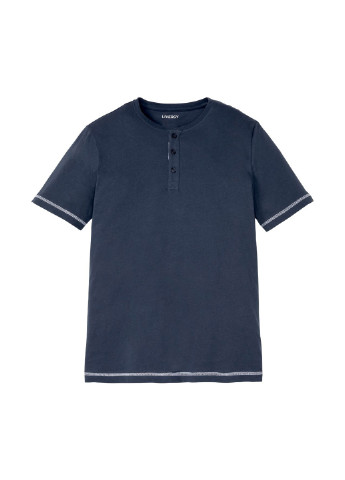 Піжама (футболка, шорти) Livergy футболка + шорти смужка темно-синя домашня трикотаж, бавовна