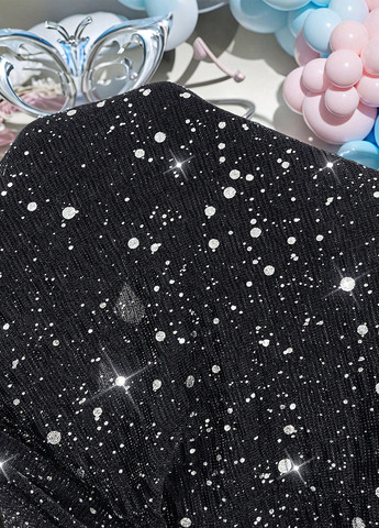 Черное коктейльное платье для беременных футляр SHEIN однотонное