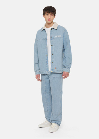 Блакитна демісезонна куртка Dickies