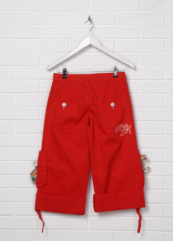 Красные кэжуал демисезонные со средней талией брюки Roberto Cavalli