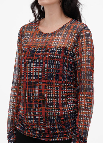 Комбинированная демисезонная блуза DKNY