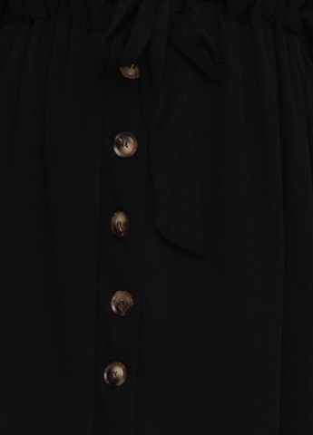 Черное кэжуал платье Samar однотонное