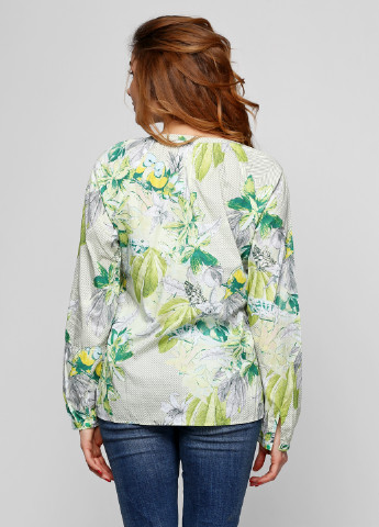 Зеленая демисезонная блуза Olsen