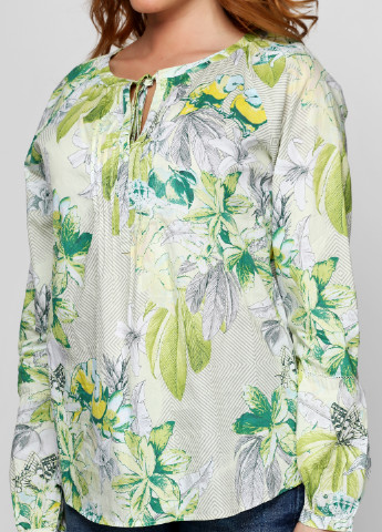 Зелена демісезонна блуза Olsen
