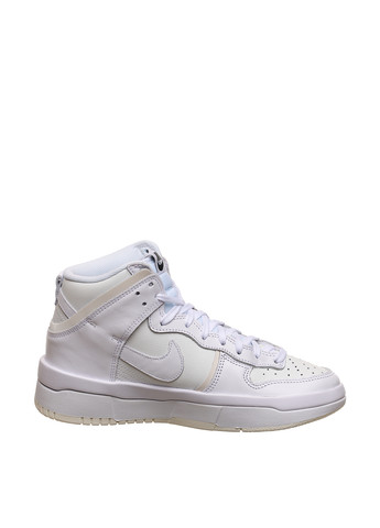 Белые демисезонные кроссовки dh3718-100_2024 Nike WMNS DUNK HIGH UP