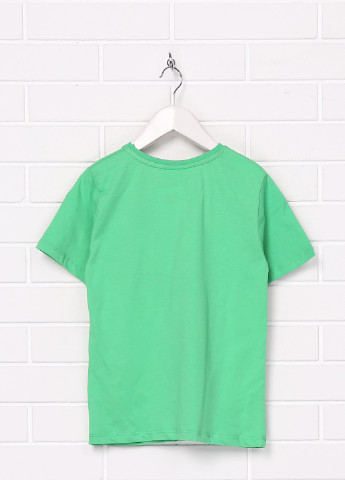 Зеленая летняя футболка Nickelodeon