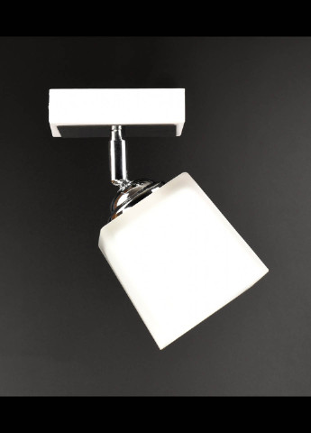 Люстра стельова на 1 лампочку 51203/1-wh Білий 20х9х10 см. Handmade (234537824)