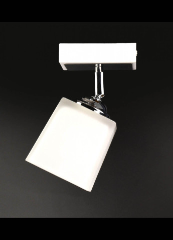 Люстра стельова на 1 лампочку 51203/1-wh Білий 20х9х10 см. Handmade (234537824)