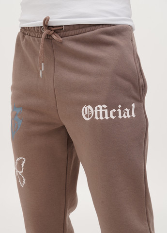 Кофейные кэжуал, спортивные демисезонные джоггеры брюки Boohoo