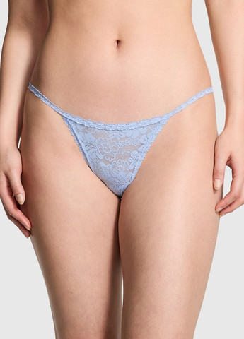 Блакитний демісезонний комплект (корсет, трусики) Victoria's Secret