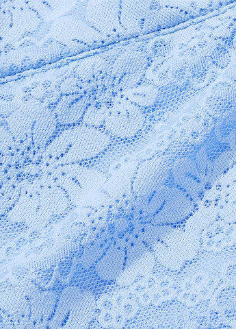 Блакитний демісезонний комплект (корсет, трусики) Victoria's Secret