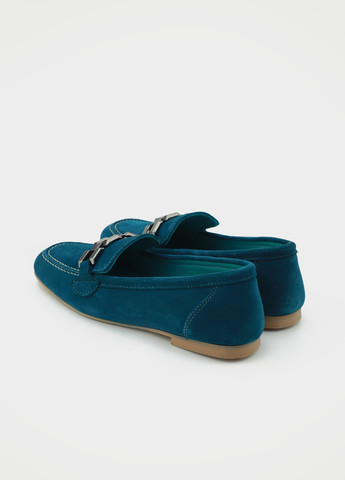 URBAN TRACE Туфли лоферы синий з натуральный велюр, китай — демисезон (329868601)