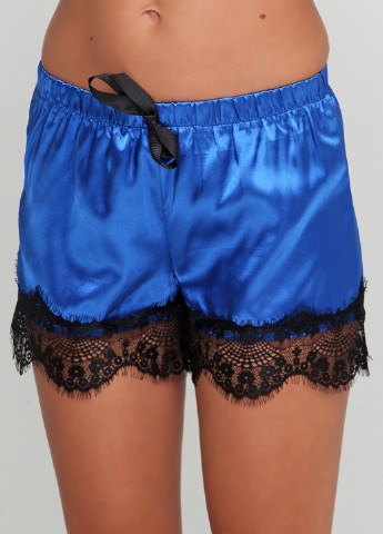 Синій демісезонний комплект (топ, шорти) Ghazel