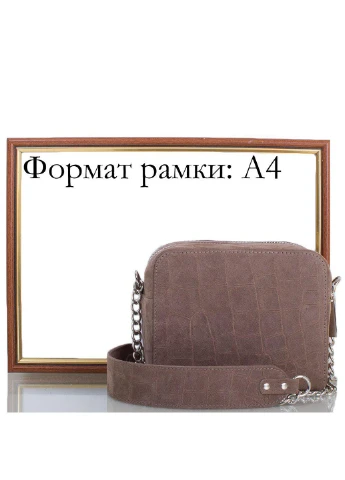 Женская кожаная сумка-бочонок 15,5х12,5х9 см Gurianoff studio (195547592)