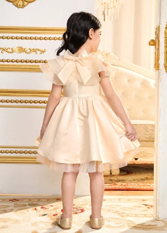 Кремовое платье SHEIN (367435693)