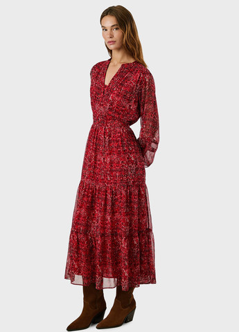 Червона кежуал сукня Pepe Jeans з малюнком