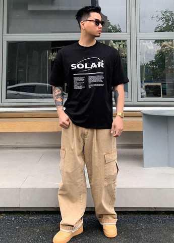 Чорна футболка SHEIN