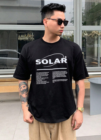 Чорна футболка SHEIN