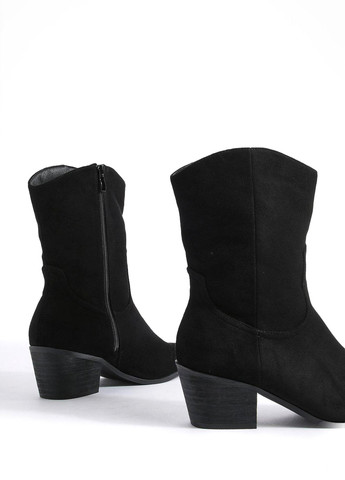 Черные осенние полусапоги Boohoo