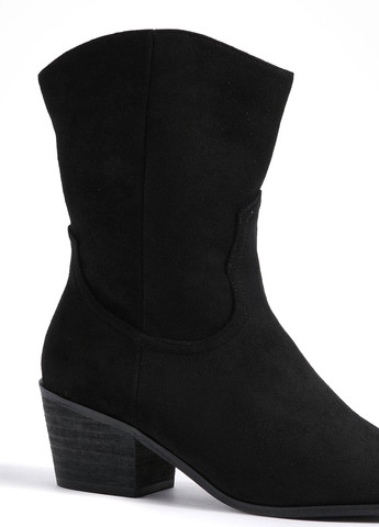 Черные осенние полусапоги Boohoo