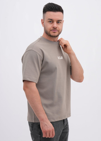 Серо-зеленая футболка Trend Collection