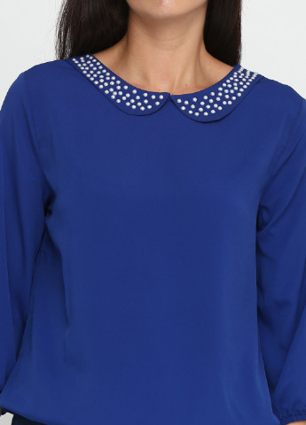 Синяя демисезонная блуза Ageless