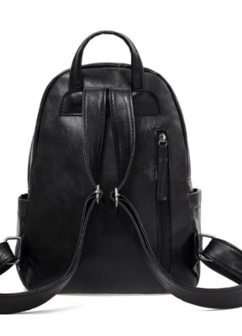 Городской женский рюкзак черный с мишкой No Brand (245097262)