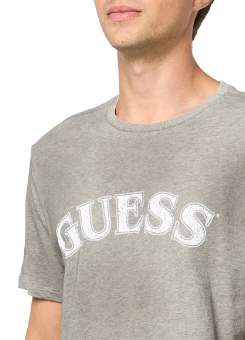 Сіра футболка Guess
