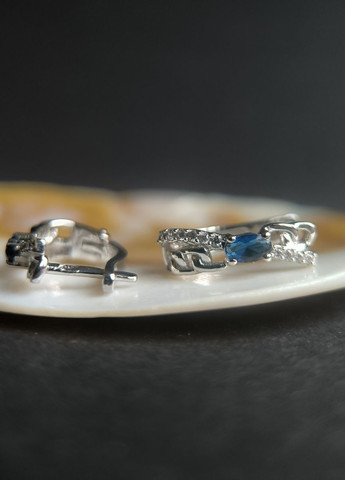 Сережки Silver Flame (354214478)