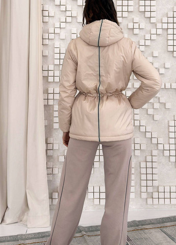 Пудрова демісезонна куртка No Brand