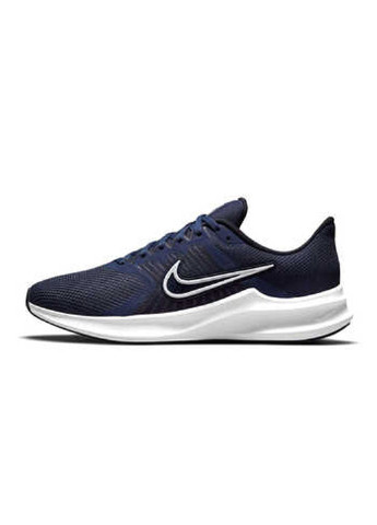 Синие всесезонные кроссовки мужские downshifter 11 cw3411-402 Nike