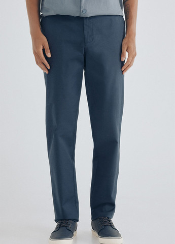 Синие кэжуал демисезонные чиносы брюки Springfield