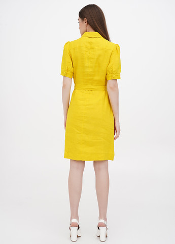 Жовтий кежуал сукня сорочка Boden однотонна