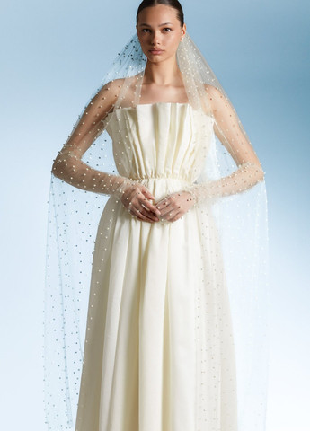 Молочна кежуал сукня в грецькому стилі Gepur однотонна