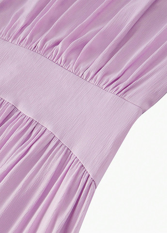 Фіолетова вечірня сукня кльош SHEIN однотонна