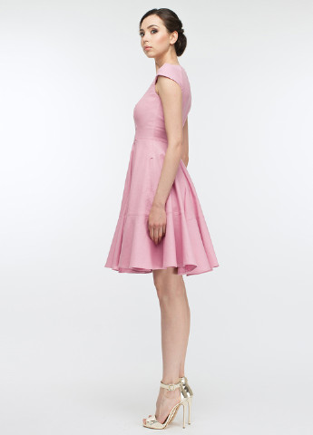Рожева кежуал сукня BGL однотонна