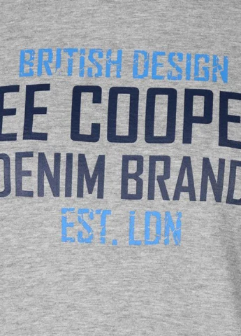 Серая футболка Lee Cooper