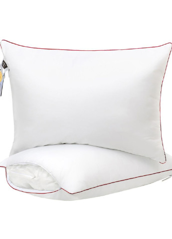 Подушка De Luxe Hand Made №633 з евкаліптом Низька 40х60 см (2200000852007) Mirson (254053879)