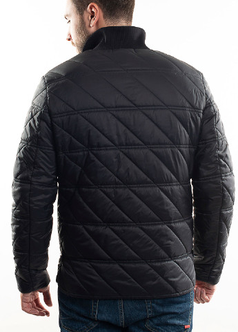 Черная демисезонная куртка подстежка Astoni Avis