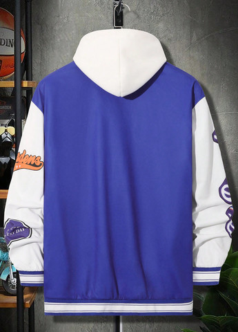 Бомбер SHEIN бейсбольний на кнопках (366071709)