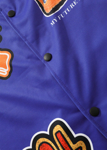 Бомбер SHEIN бейсбольний на кнопках (366071709)