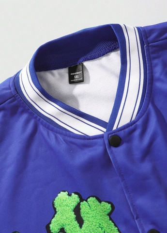 Бомбер SHEIN бейсбольний на кнопках (366071709)