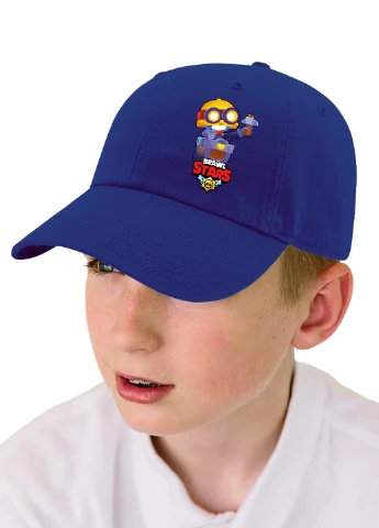 Кепка Шахтер Карл Бравл Старс (Carl Brawl Stars) (9273-1026) MobiPrint (216961701)