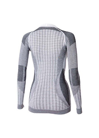 Термолонгслив Hanna Style геометрический серый спортивный шерсть, полиамид